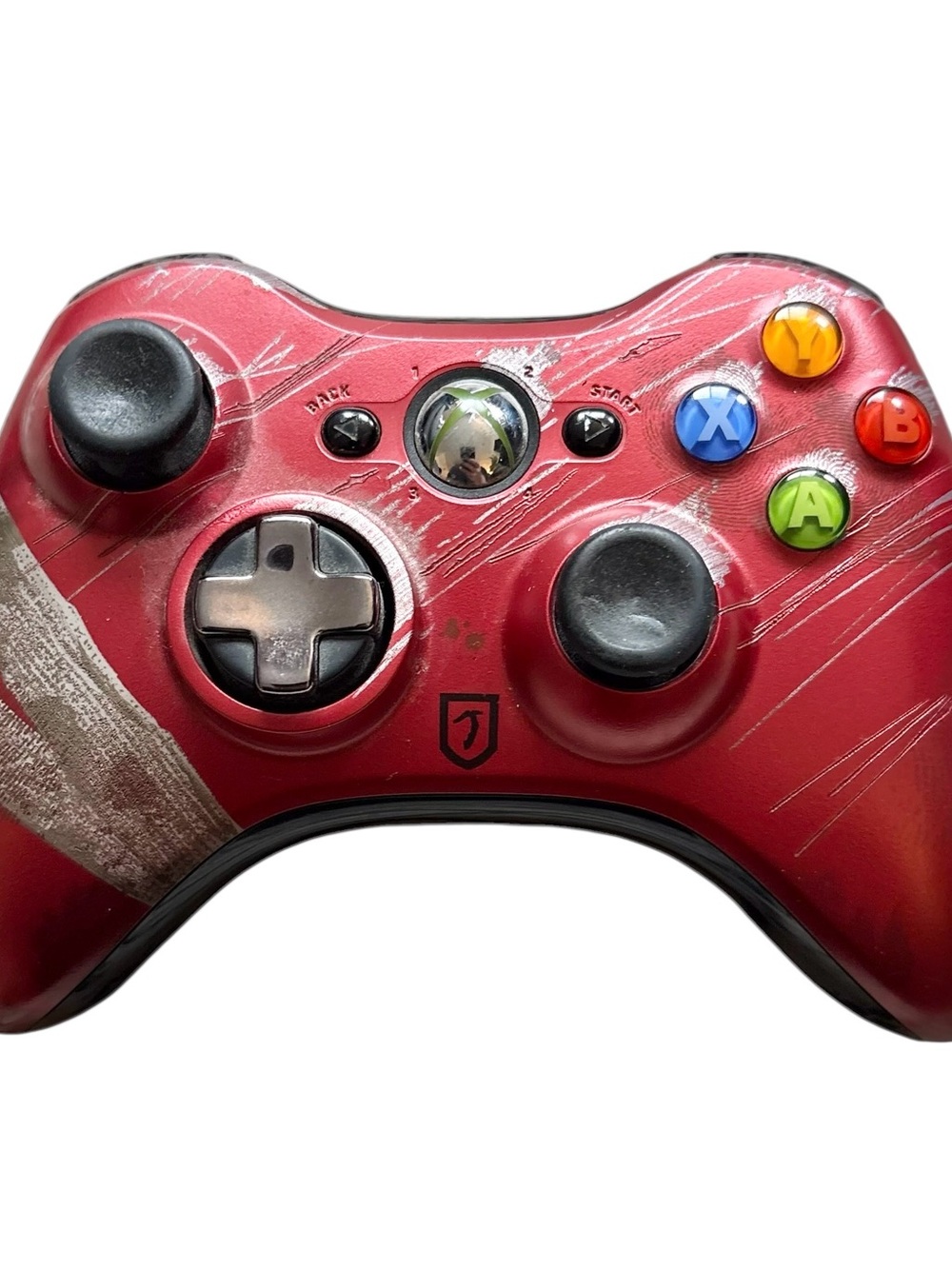 Microsoft Xbox 360 Wireless Controller Tomb Raider Survivor Edition Red/Black